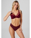 Бюстгальтер бургундское вино