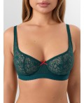 Бюстгальтер изумрудный