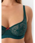 Бюстгальтер изумрудный