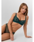Бюстгальтер изумрудный