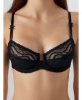 Бюстгальтер черный