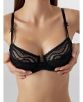 Бюстгальтер черный