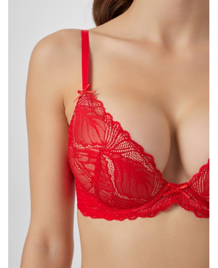 Бюстгальтер красный