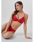 Бюстгальтер красный