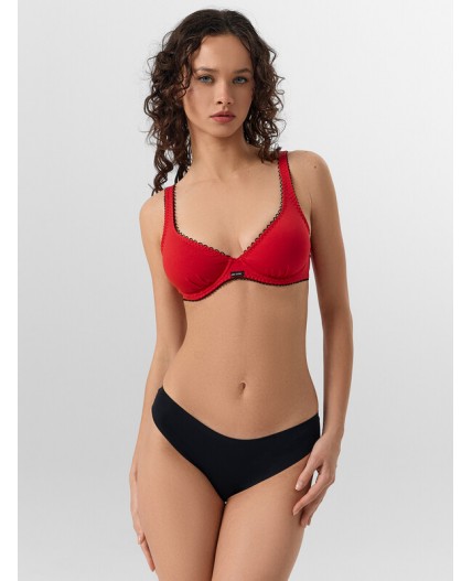 Бюстгальтер красный