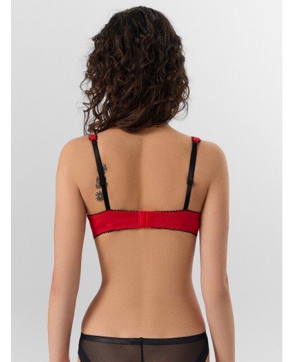 Бюстгальтер красный