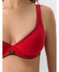 Бюстгальтер красный