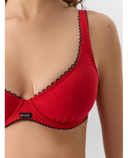 Бюстгальтер красный