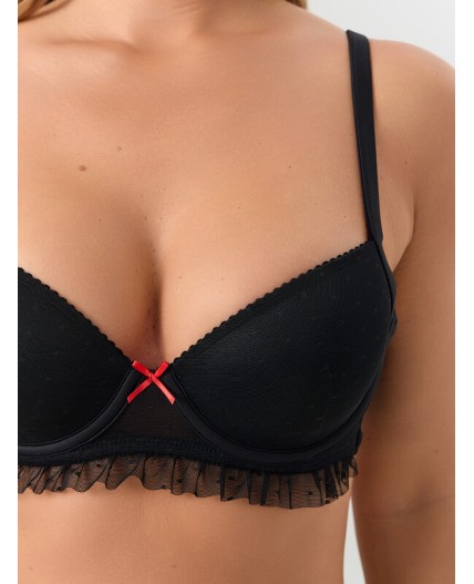 Бюстгальтер черный1