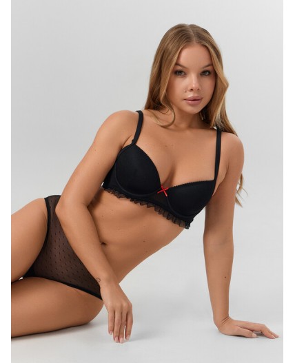 Бюстгальтер черный1