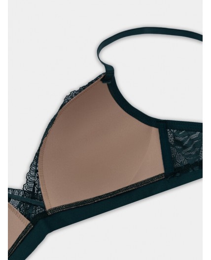 Бюстгальтер изумрудный