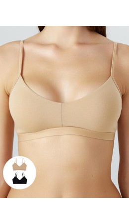 Бюстье обжаренный миндаль +черный