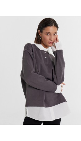 Джемпер мокрый асфальт