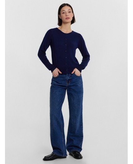 Кардиган темно -синий