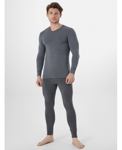 Кальсоны т.серый меланж