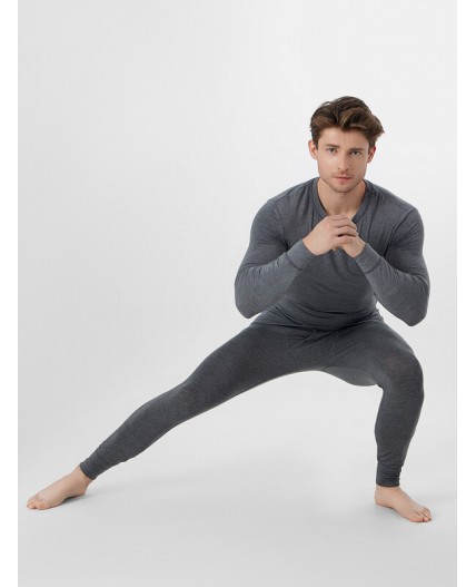 Кальсоны т.серый меланж