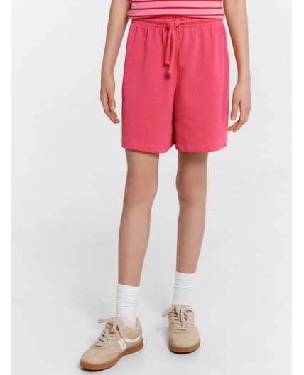 Комплект полоска на розовом саше +маджента