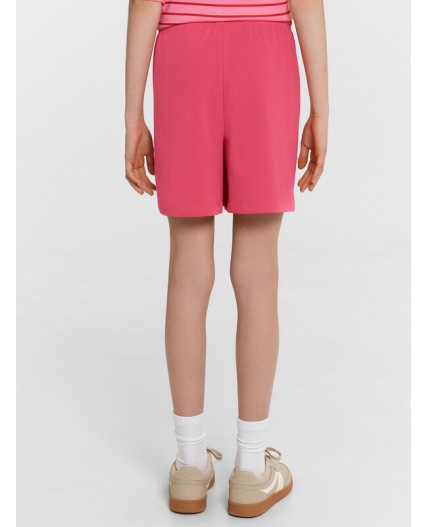 Комплект полоска на розовом саше +маджента