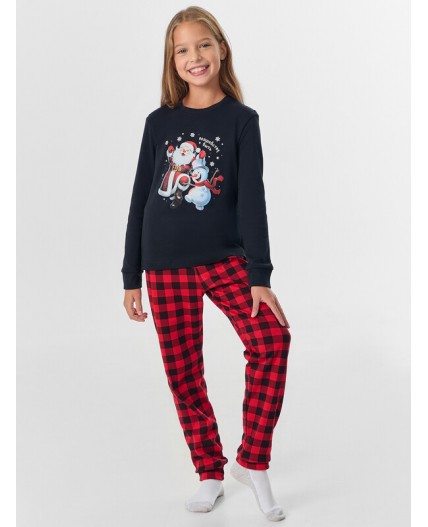 Комплект черный +черно -красная клетка