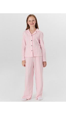 Комплект розовая полоска