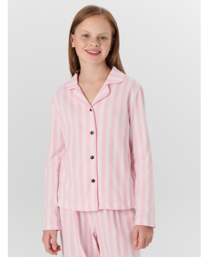 Комплект розовая полоска