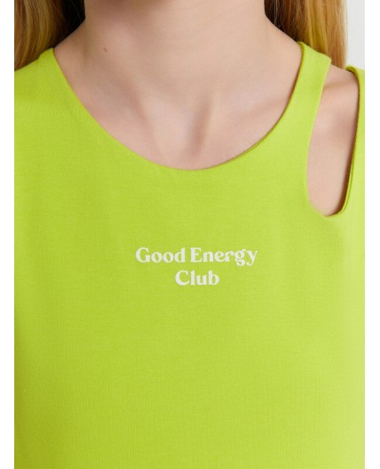 Комплект зеленый лайм +печать