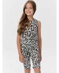 Комплект леопард на белом