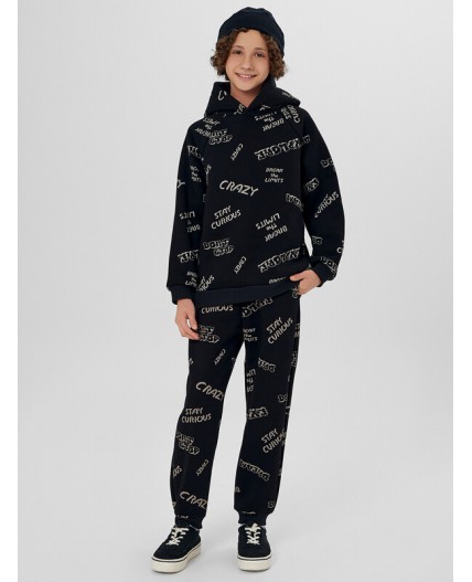 Комплект надписи на черном