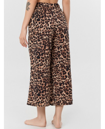 Комплект горячий шоколад +леопард на песочном