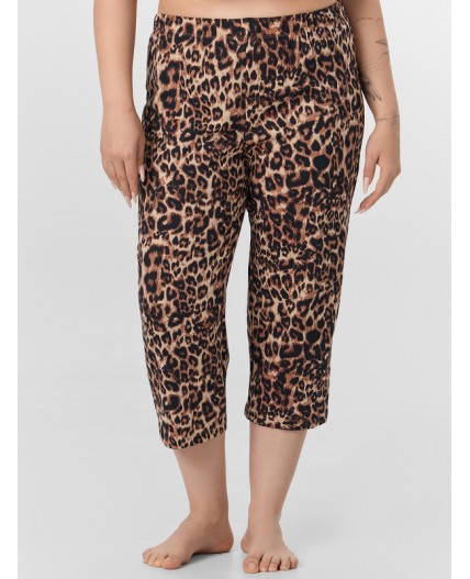 Комплект горячий шоколад +леопард на песочном