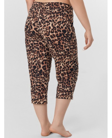 Комплект горячий шоколад +леопард на песочном