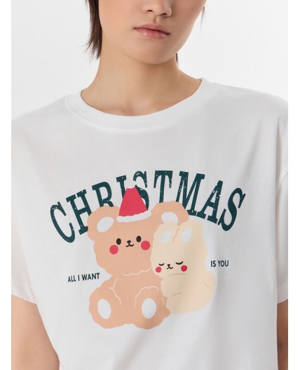 Комплект белый +зверята на зеленом