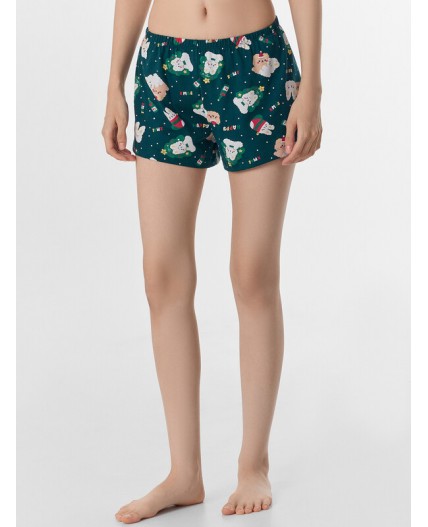 Комплект белый +зверята на зеленом