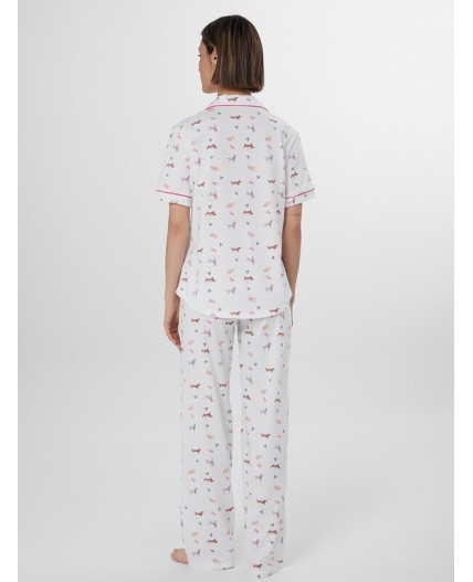 Комплект собачки на белом