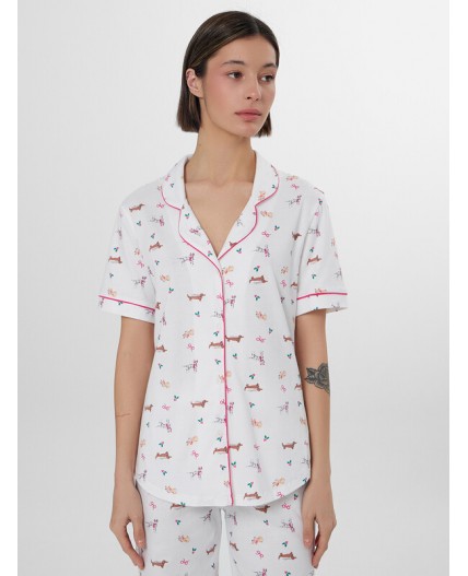 Комплект собачки на белом