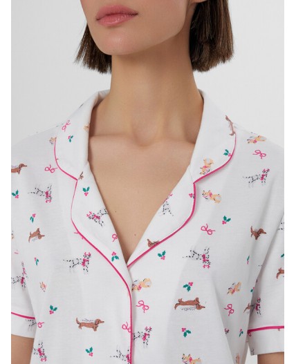 Комплект собачки на белом