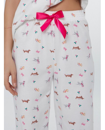 Комплект собачки на белом