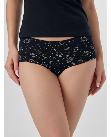 Комплект черный +созвездие на черном