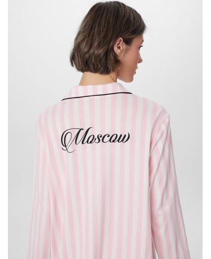 Комплект розовая полоска +Moscow