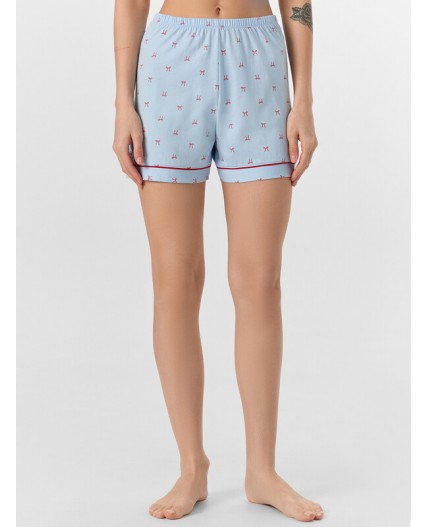 Комплект бантики на голубом