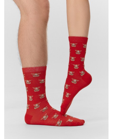 Носки я.красный