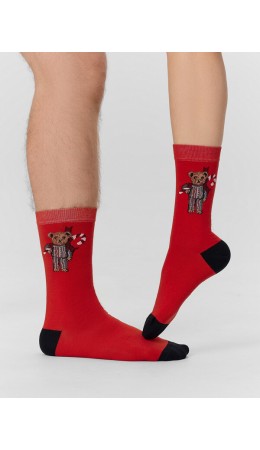 Носки я.красный