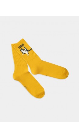 Носки горчичный