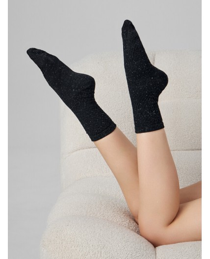 Носки графитовый меланж