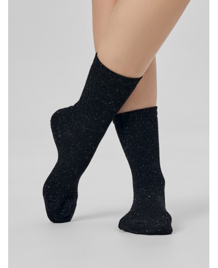 Носки графитовый меланж