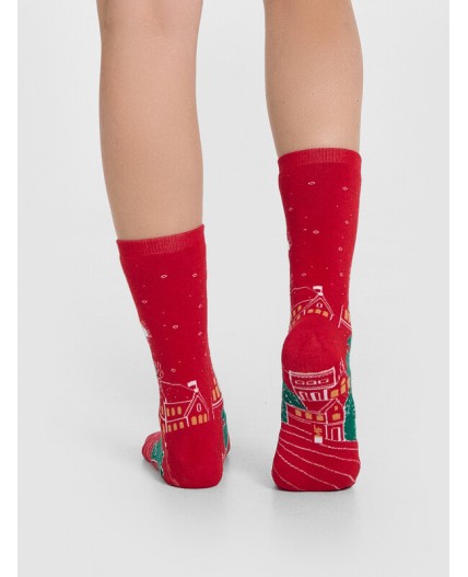 Носки я.красный