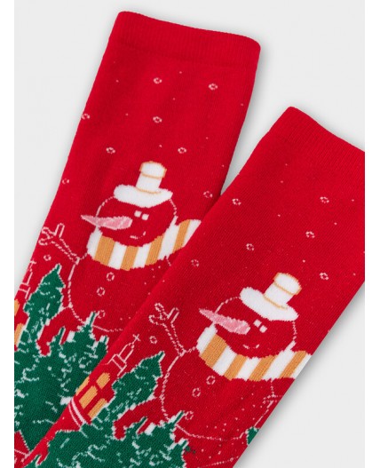 Носки я.красный