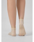 Носки бежевый меланж