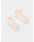 Носки бежевый меланж