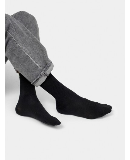 Носки черный /салатовый